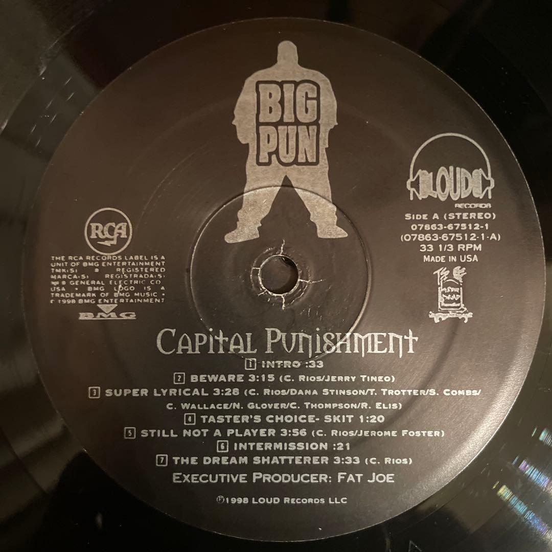 BIG PUN CAPITAL PUNISHMENT レコード