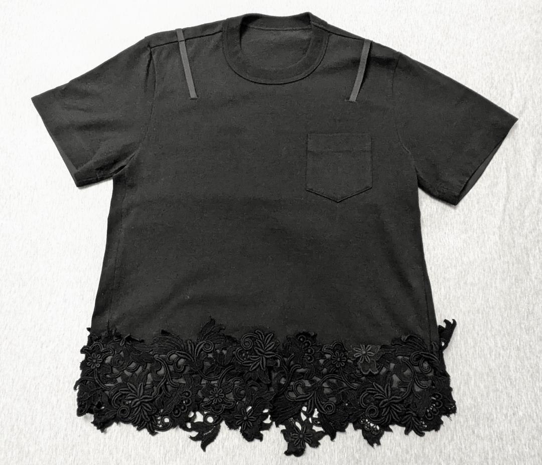 【emaさん専用】sacai サカイ カットソー レース切替 21-05598