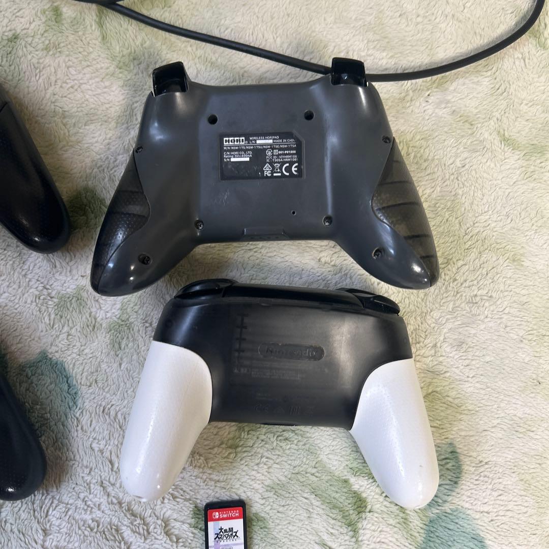 Switch 本体 大乱闘スマッシュブラザーズソフトコントローラ四つ付き