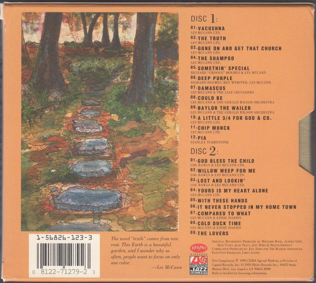 輸入盤CD(激レア 廃盤品)  Les McCann