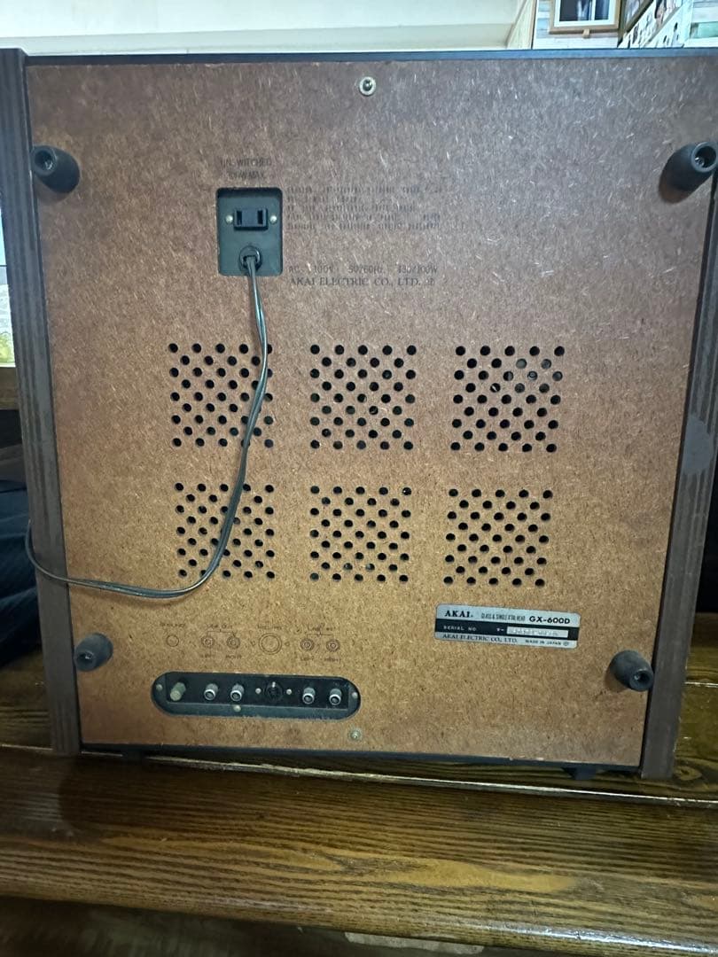 サ*キ様 通電確認済AKAI GX-600Dオープンリールデッキ Scotchリ