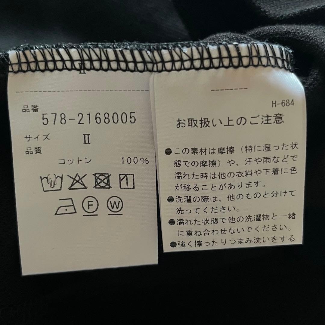 極美品✨22ssマーガレットハウエル　ポロシャツ　プルオーバー　ブラック