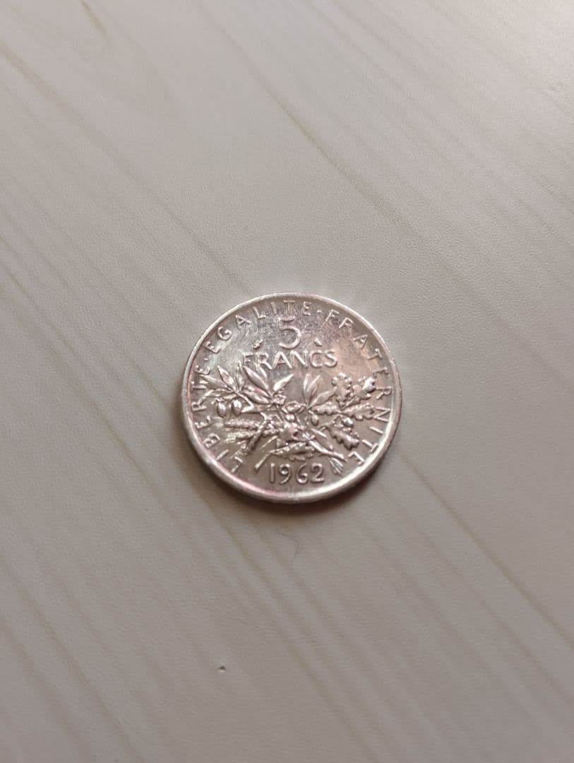 フランスとスイス銀貨