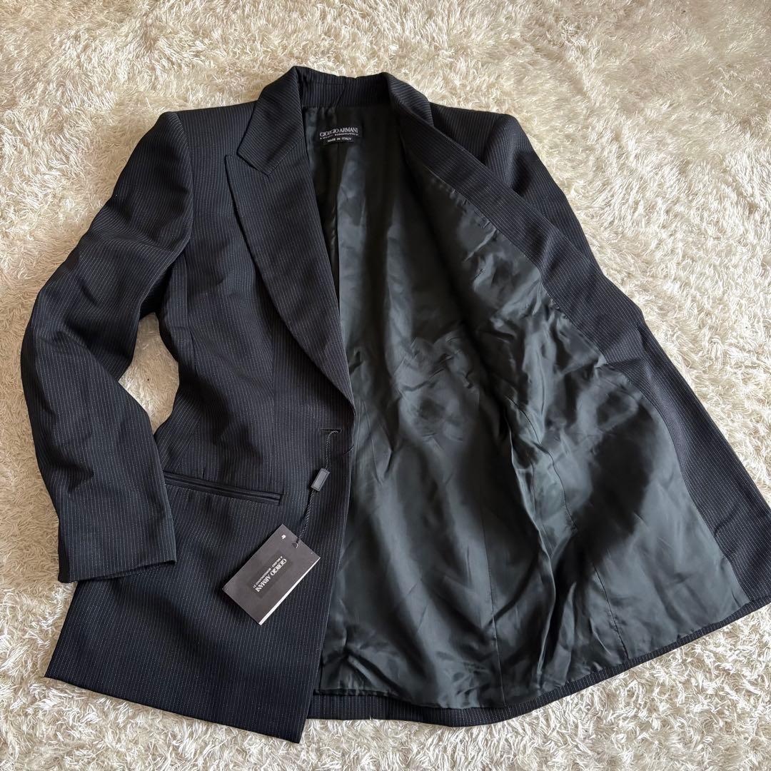 タグ付 GIORGIOARMANI ジョルジオアルマーニ スーツジャケット 38