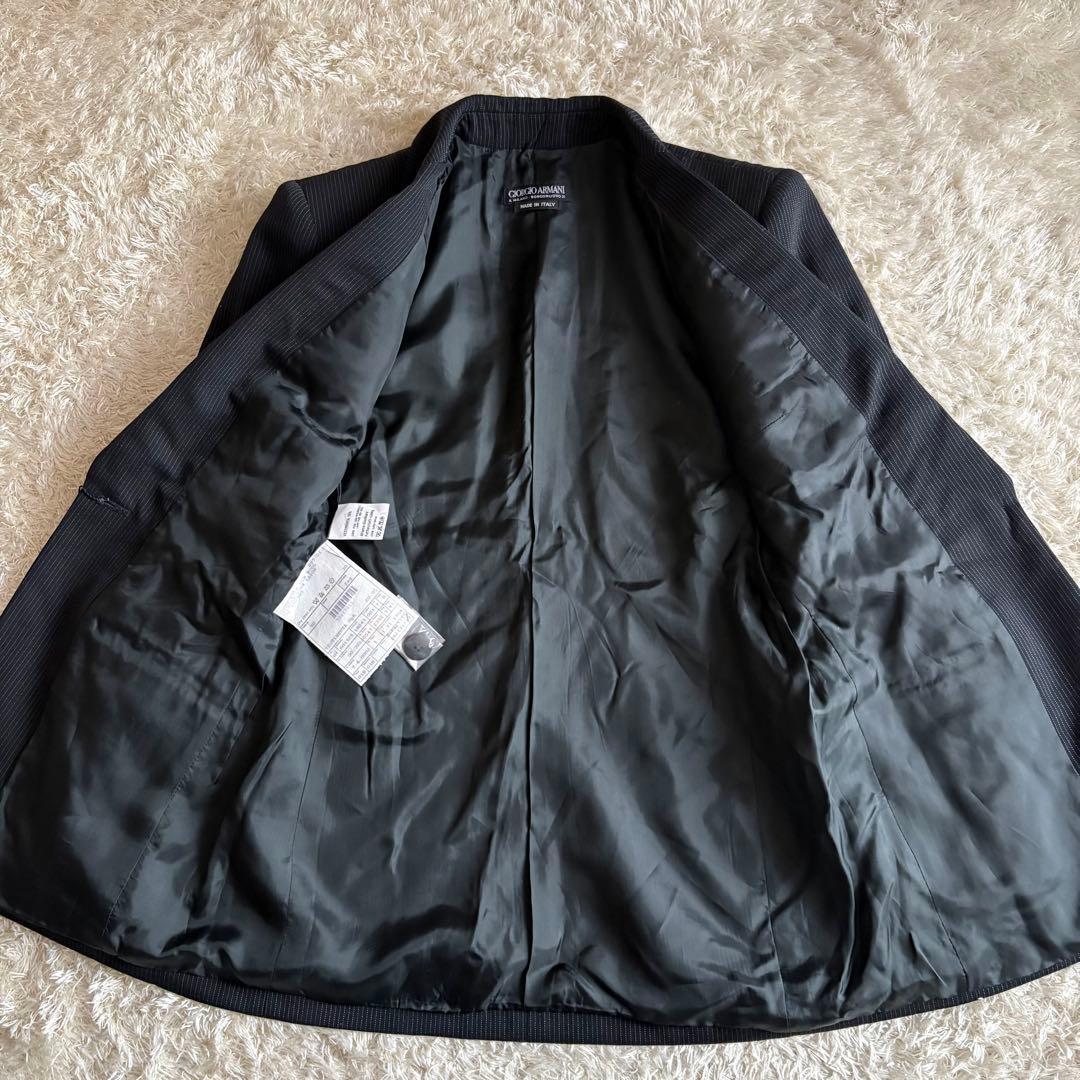 タグ付 GIORGIOARMANI ジョルジオアルマーニ スーツジャケット 38