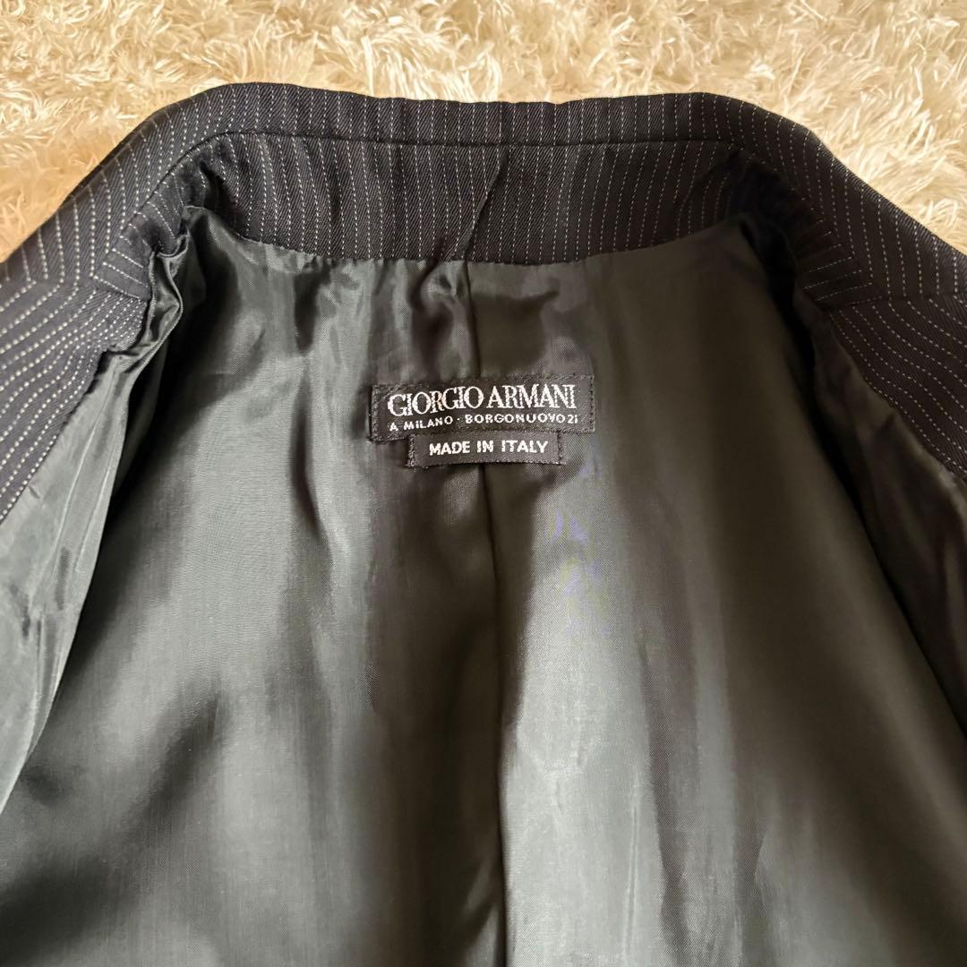 タグ付 GIORGIOARMANI ジョルジオアルマーニ スーツジャケット 38