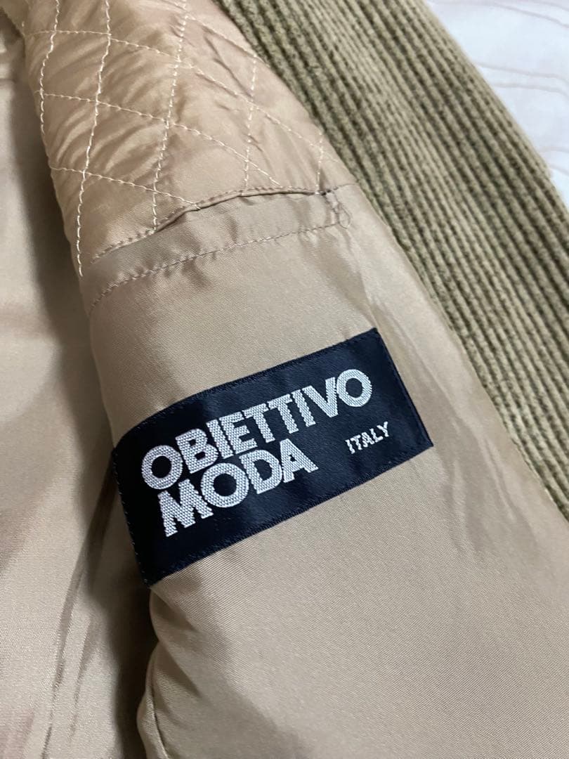 ポップ様ご購入用OBIETTIVOMODA◇メンズコーデュロイスーツセットアップ