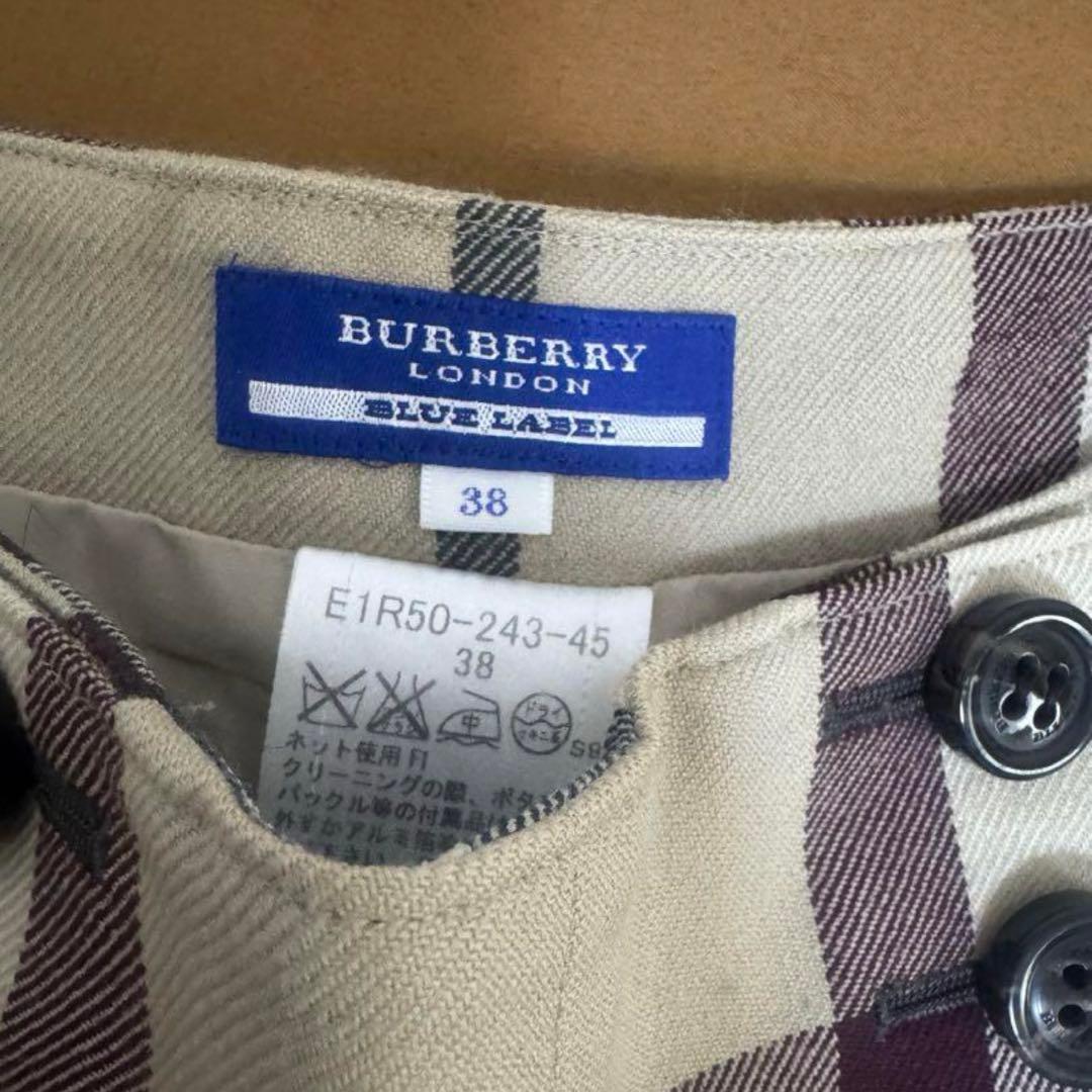 Burberry バーバリーブルーレーベル　ショートパンツ　スカート　キュロット