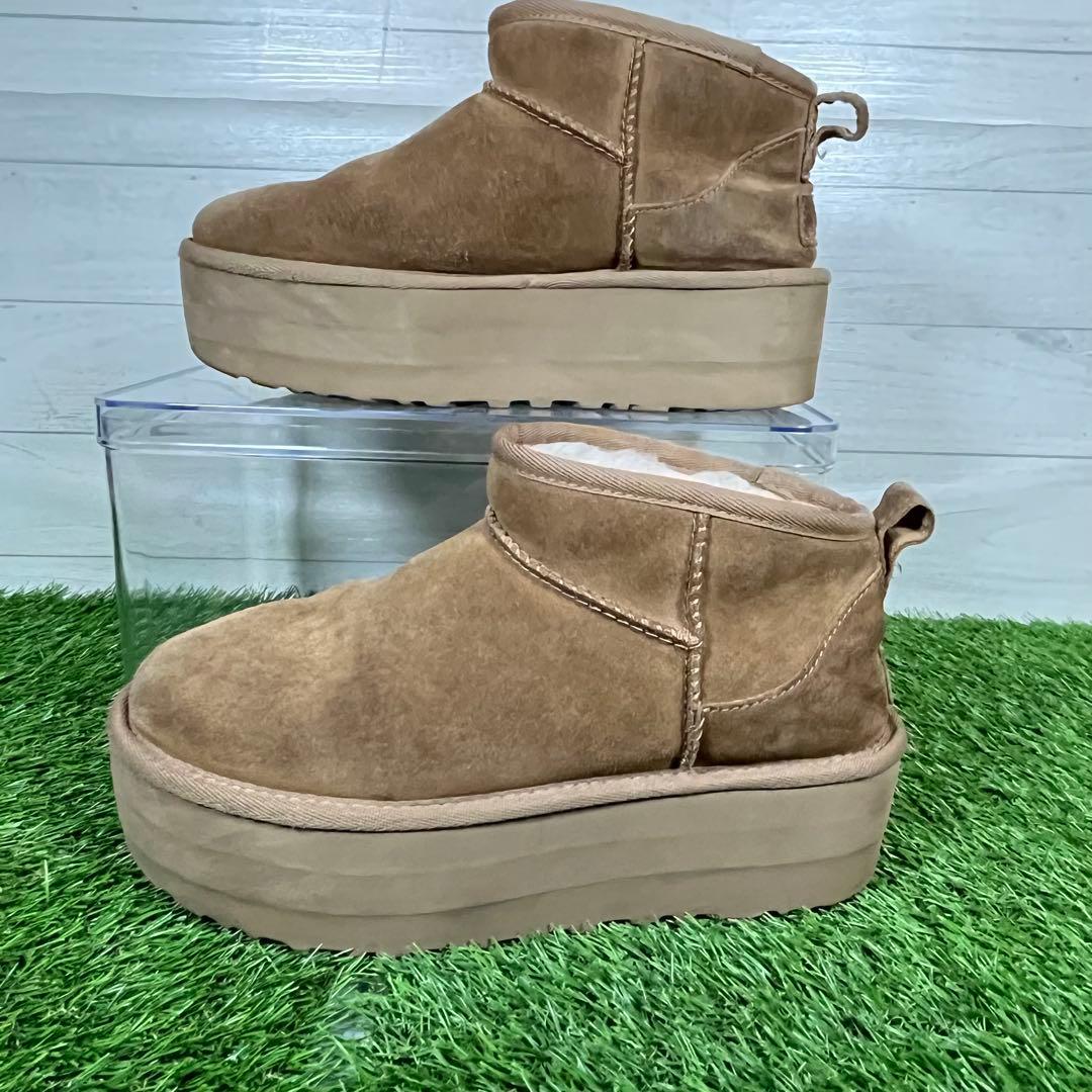 ❤️【美品】UGGクラシック ウルトラミニプラットフォームブーツ 23cm