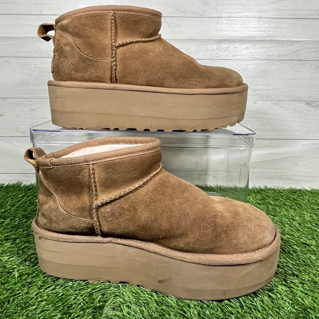 ❤️【美品】UGGクラシック ウルトラミニプラットフォームブーツ 23cm