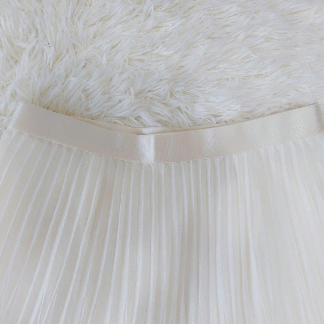【メロンパン奈様　美品】ANAYI　ロングプリーツスカート ジョーゼット素材