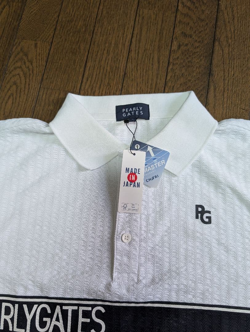 【値下げ】PEARLY GATES M4G ゴルフシャツ 日本製　新品