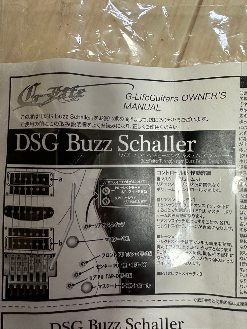 ギター G-Life guitars DSG Life-Ash