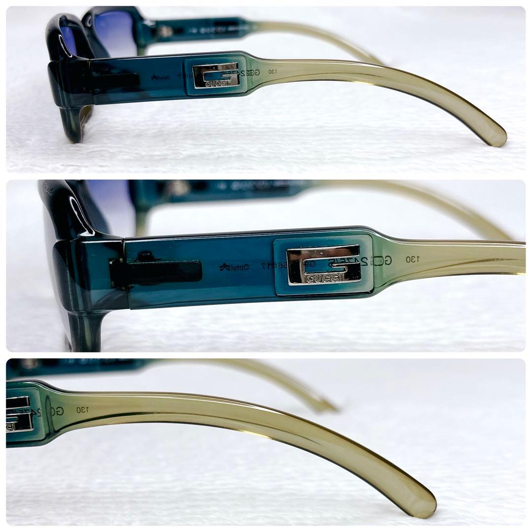 小物 GUCCI Sunglasses l Logo Clear Green