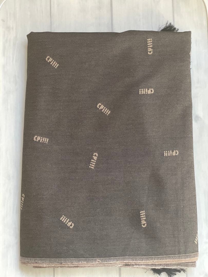 ch!iiibag ch!iiiストール　ベージュグレー　リバーシブル新品未使用