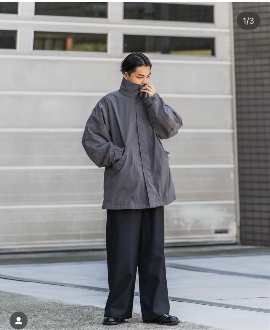 ジャケット・アウター CITY ATON TECHNO COTTON PADDED SHORT