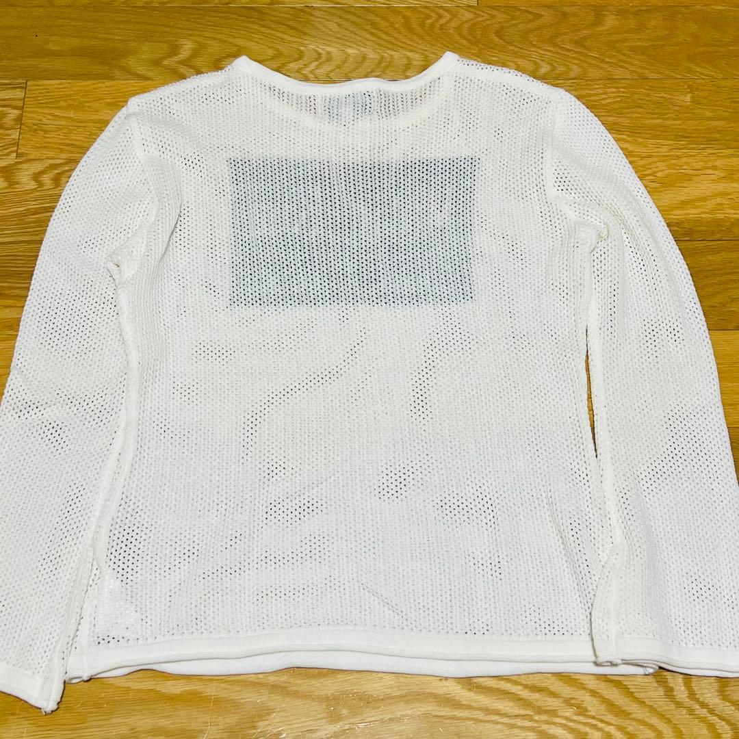 トップス Matin Kim CITY VACANCE MESH TOP IN WHITE
