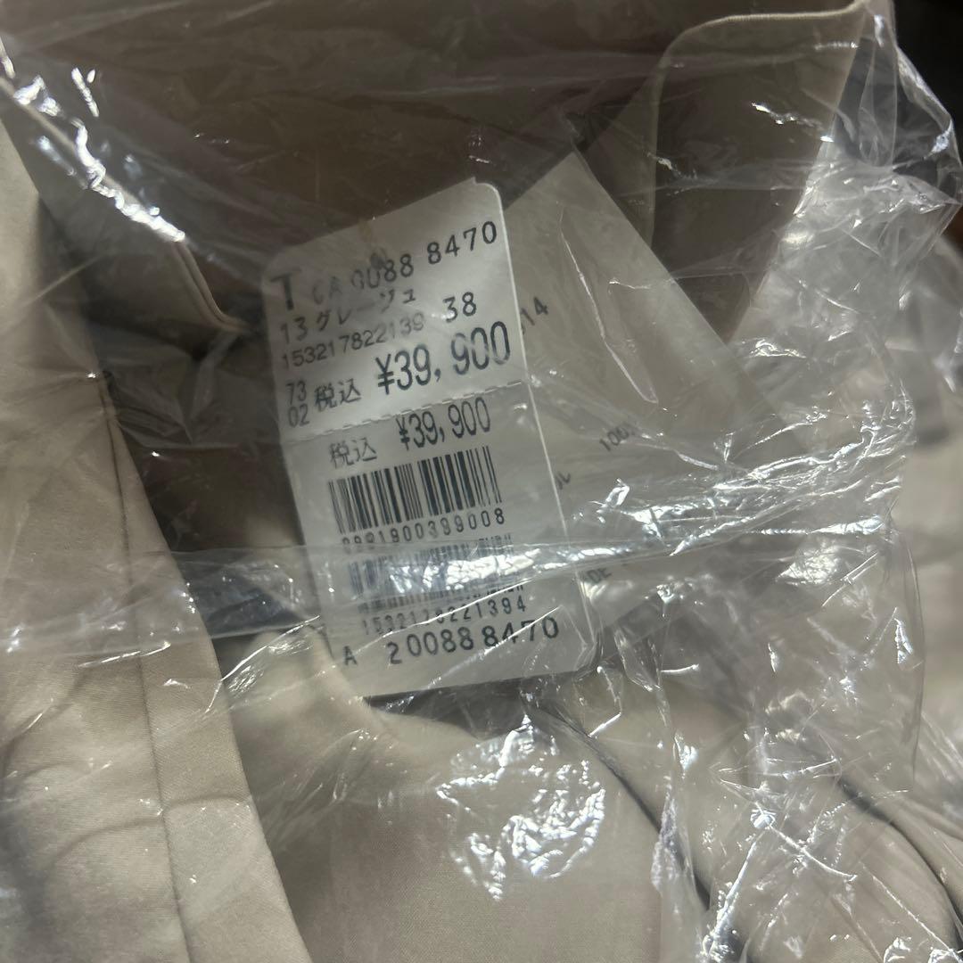新品タグ付39900円 FENNEL Aラインライトコート