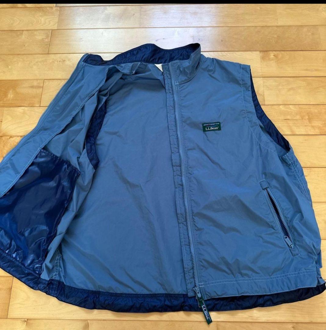 L.L.Bean グレー ジップアップベスト