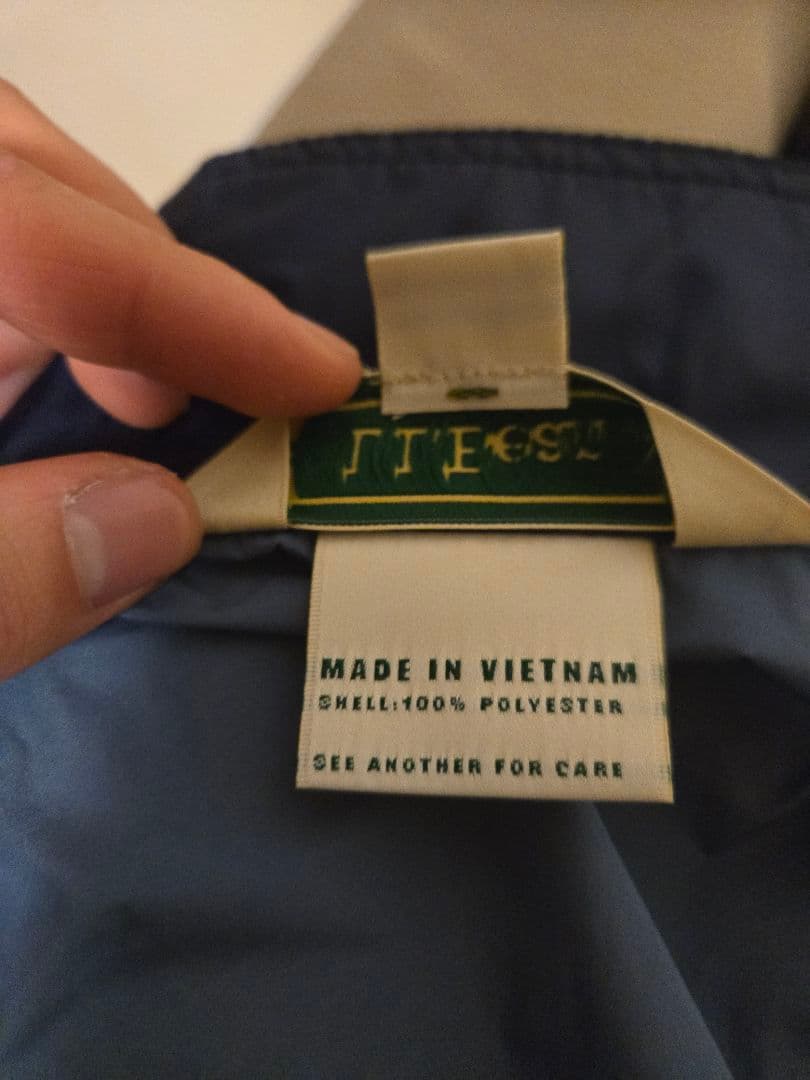 L.L.Bean グレー ジップアップベスト