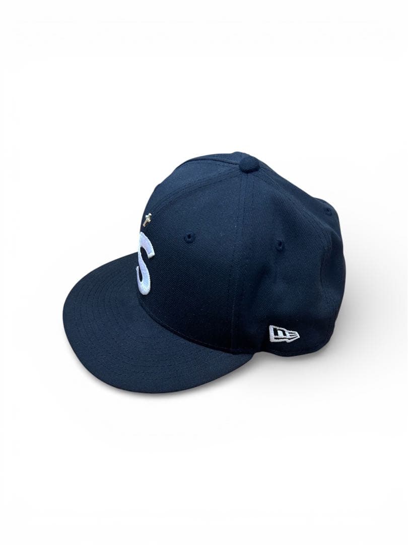 Supreme ベースボールキャップ　ブラック　58.7センチ