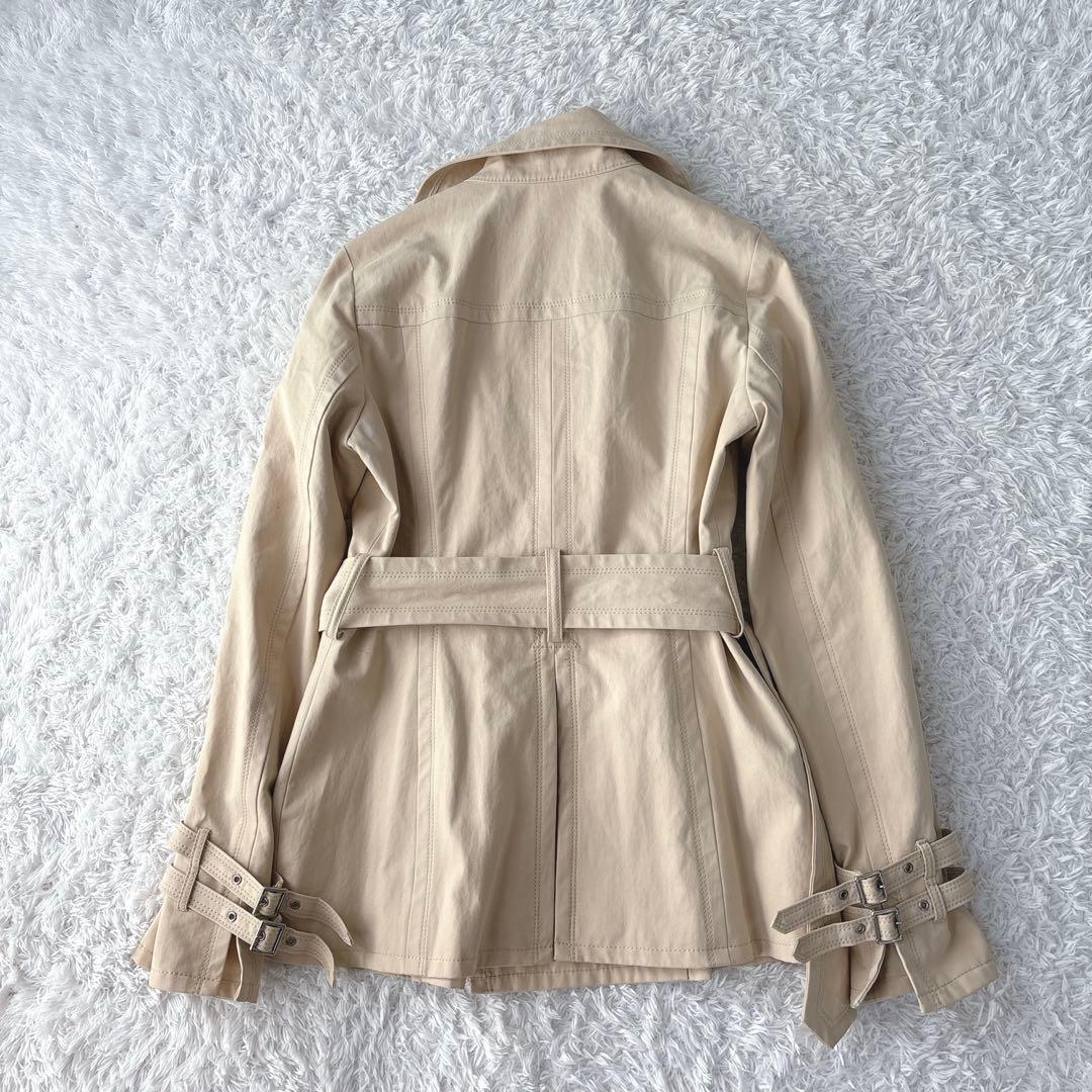 BURBERRY BLUE LABEL トレンチコート ノバチェック ベルト
