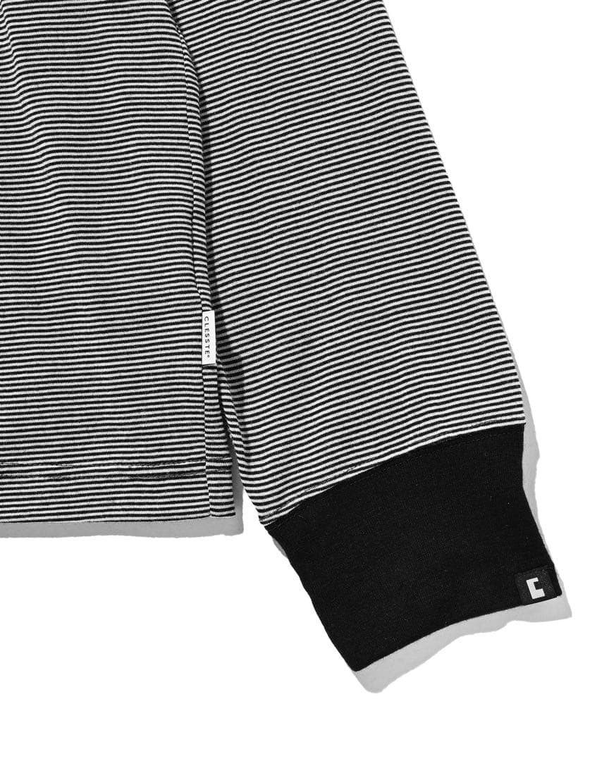 トップス CLESTTE WOOL BORDER TURTLE NECK size 1
