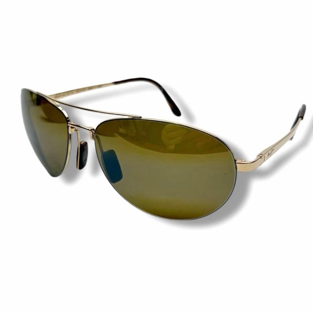 Maui Jim マウイジム サングラス パイロット 日本製 ケース付き