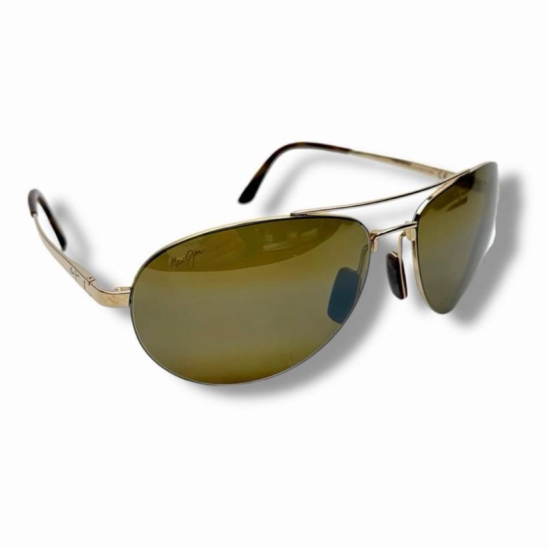 Maui Jim マウイジム サングラス パイロット 日本製 ケース付き