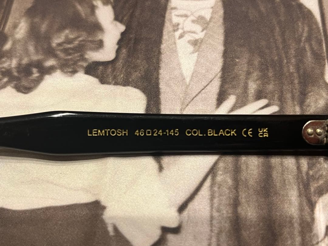 専用 MOSCOT LEMTOSH 46 オレンジブラウンレンズ