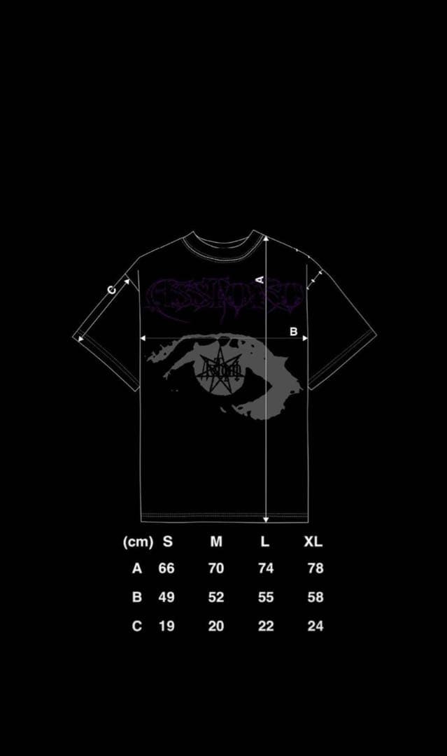 AssToro Third eye old tee (Mサイズ)