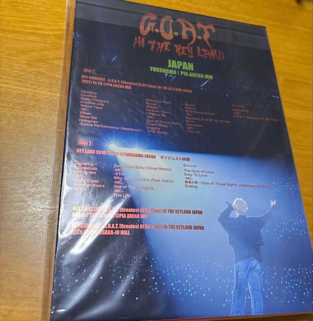 SHINee キー　FC限定盤　Blu-ray 未開封