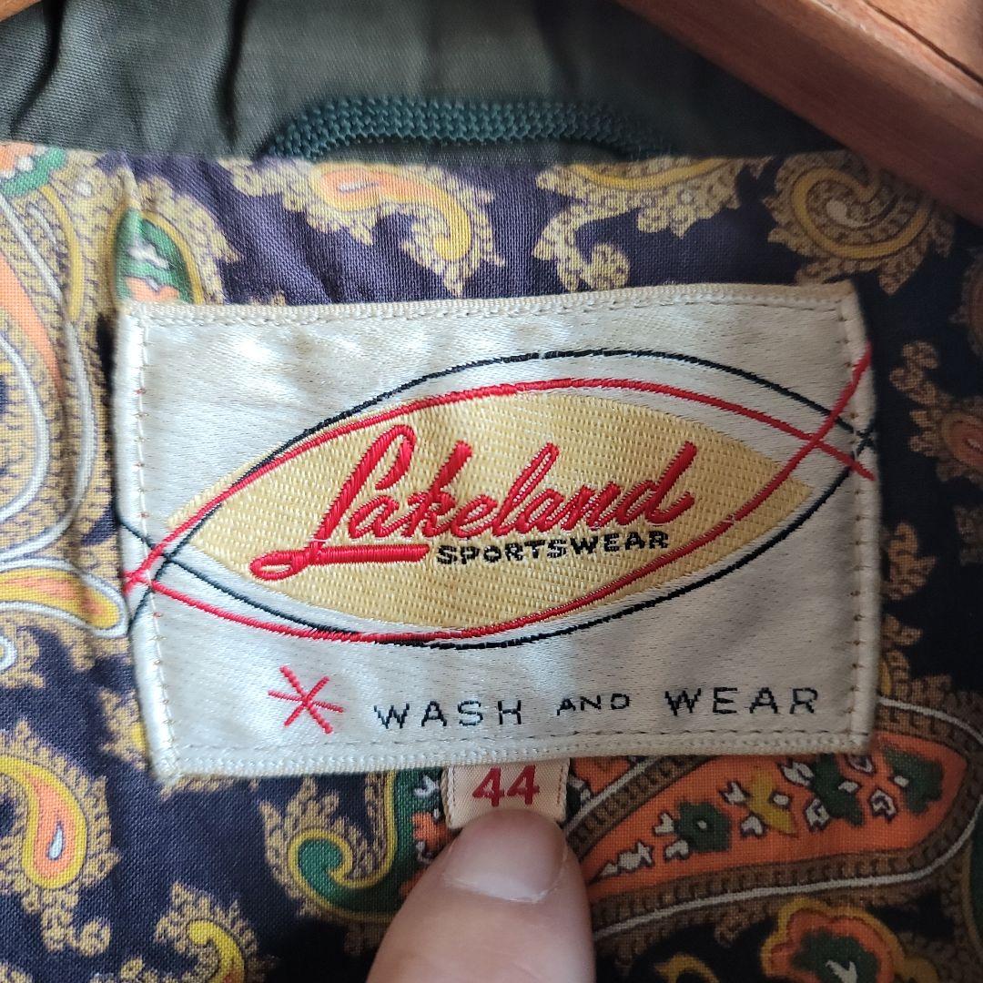 【ヴィンテージ】60s Lakeland ペイズリー裏地スポーツジャケット