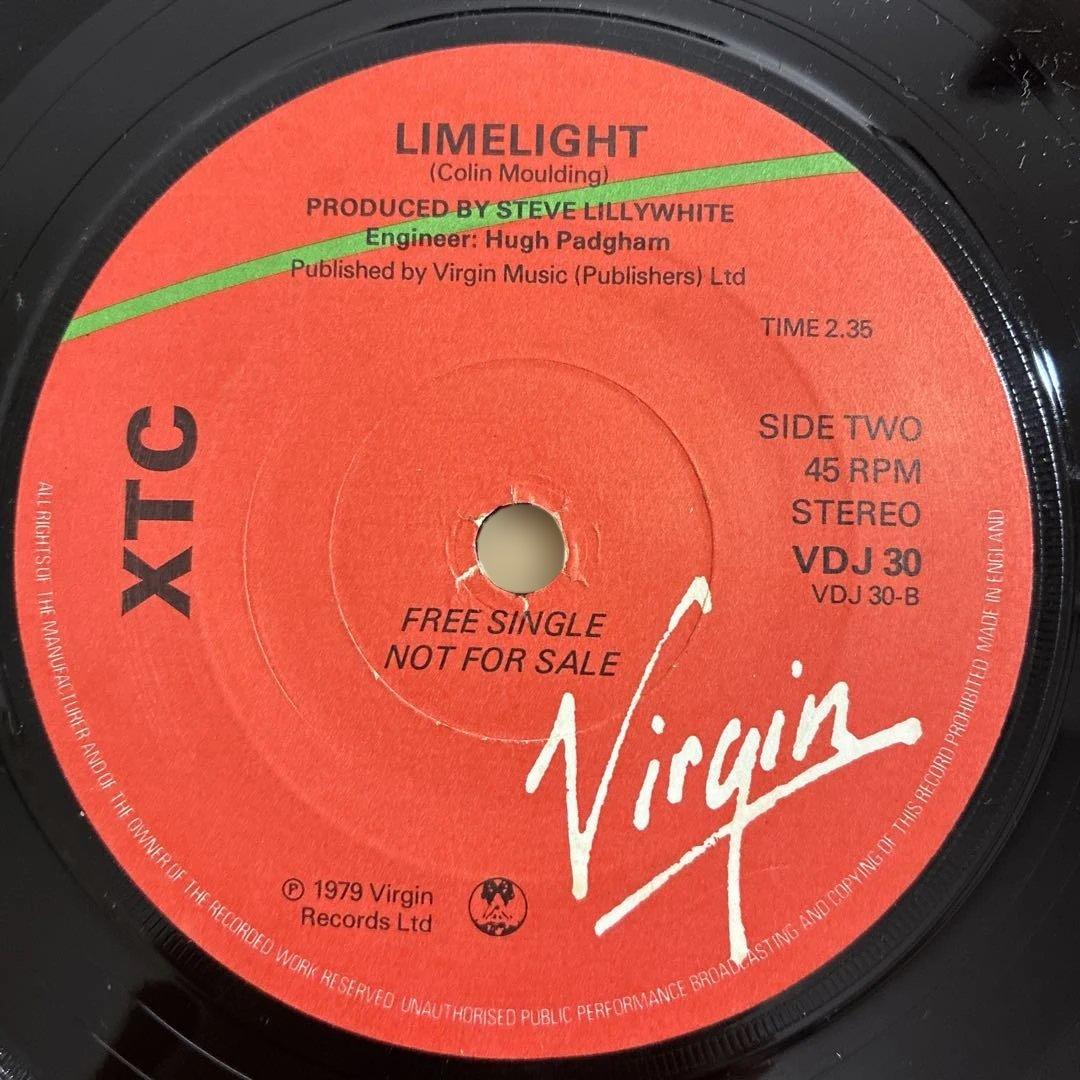 XTC / DRUMS & WIRES 輸入12inch＋7inchレコード