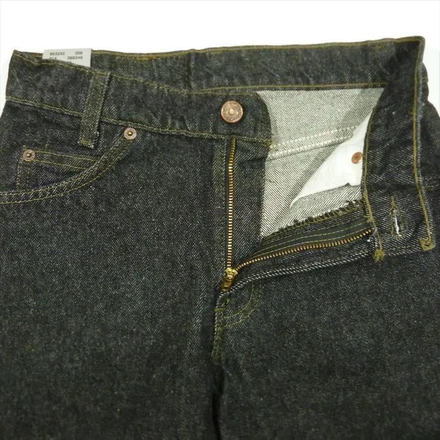 LEVI’S 505 STU Ⓡ Black W27 Made in USA