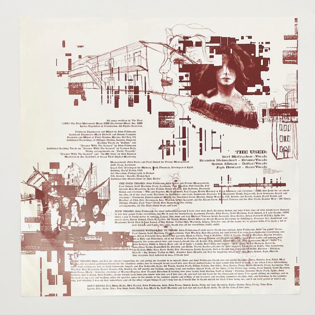 【希少品】The Used / The Used LP レコード