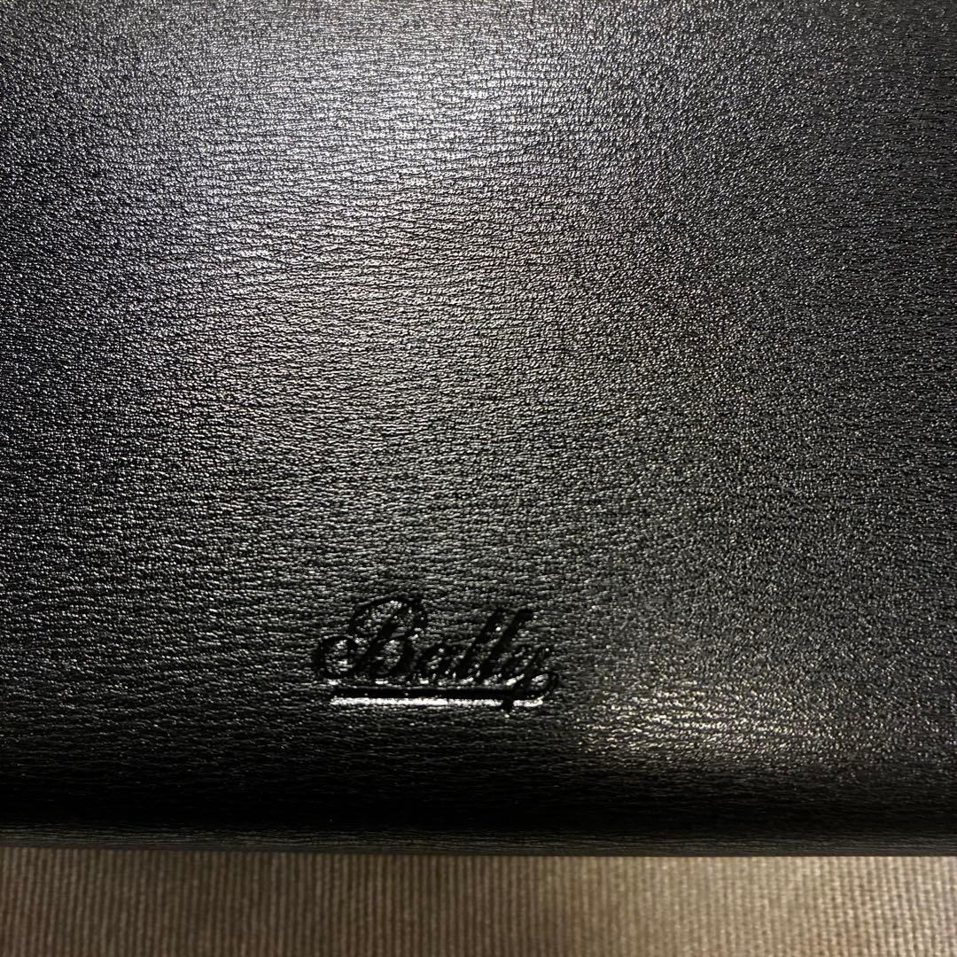 【新品】BALLY バリー EWOODY.O コンパクト財布 付属品箱、保存袋付