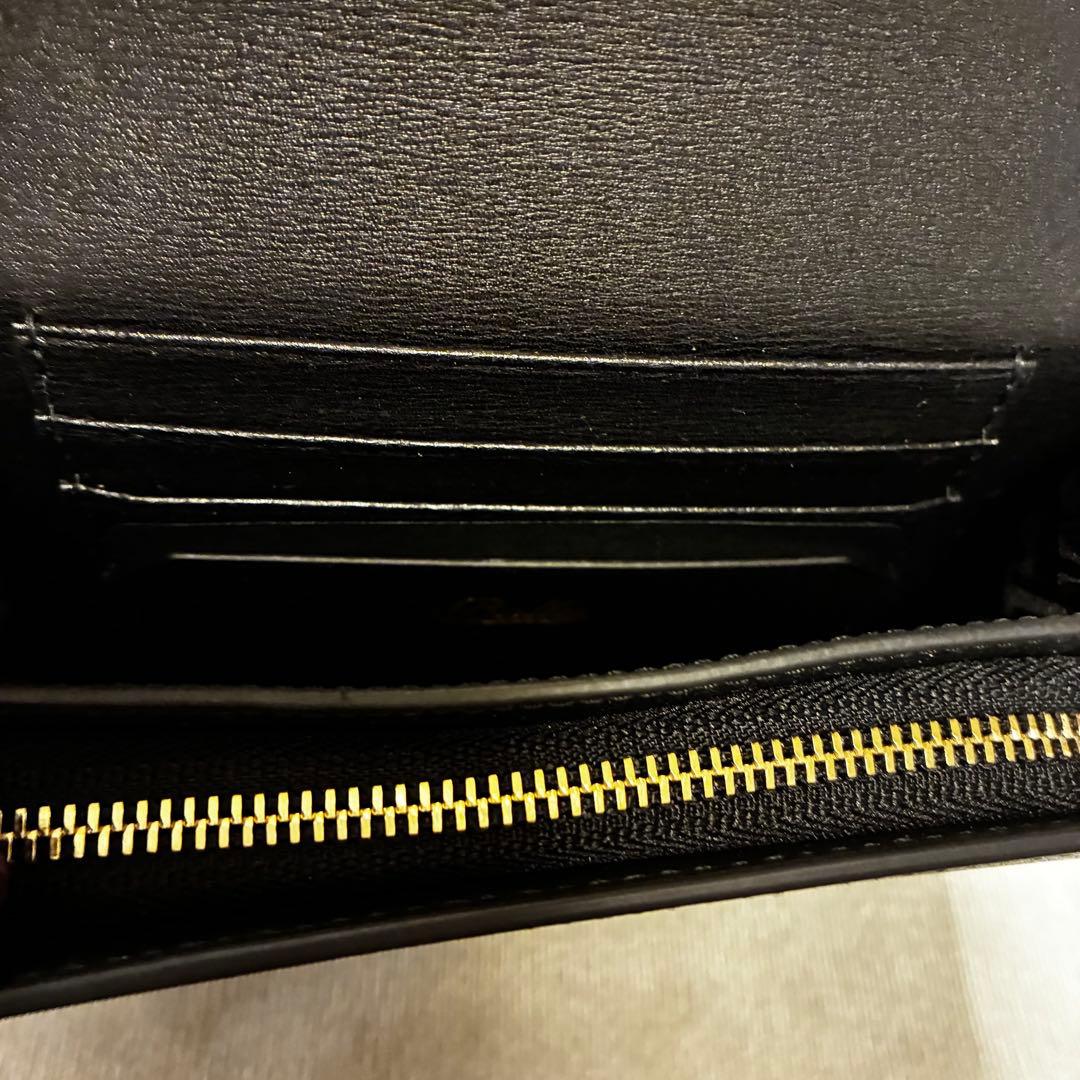 【新品】BALLY バリー EWOODY.O コンパクト財布 付属品箱、保存袋付