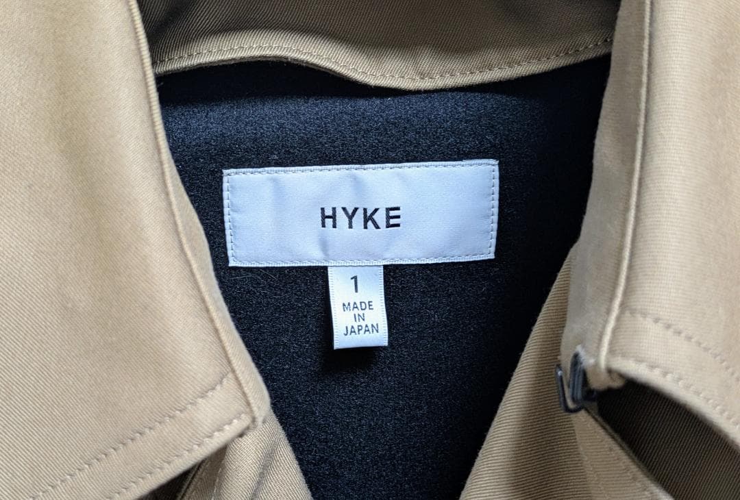 HYKE ハイク トレンチコート ライナー付き サイズ１