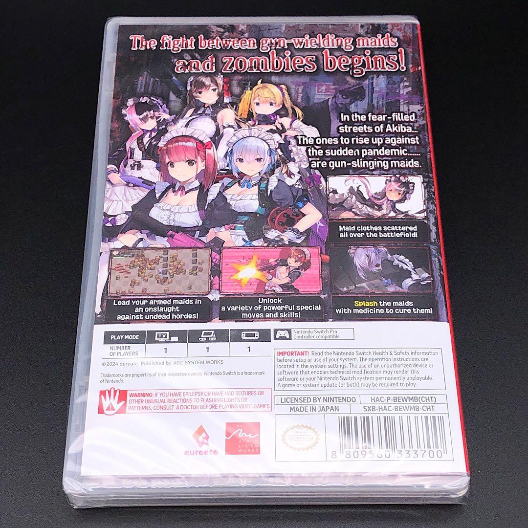 MAID OF THE DEAD メイドオブザデッド 輸入版 switch