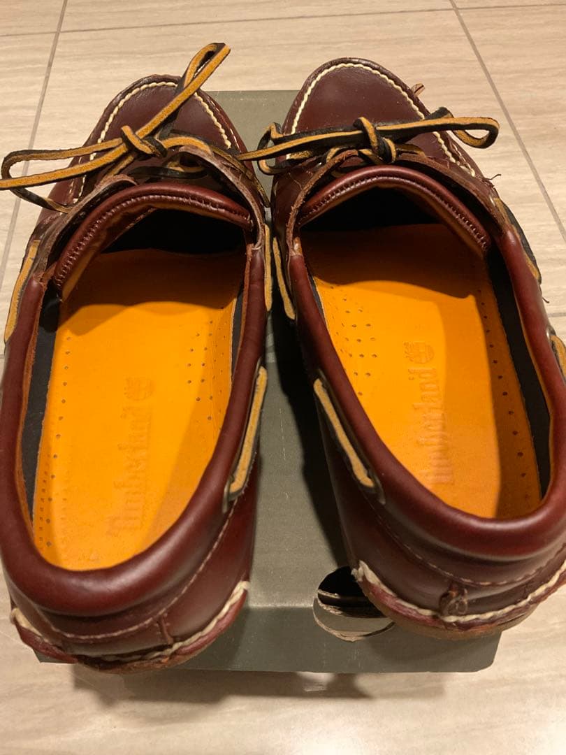 Timberland ブラウン デッキシューズ　TB025077