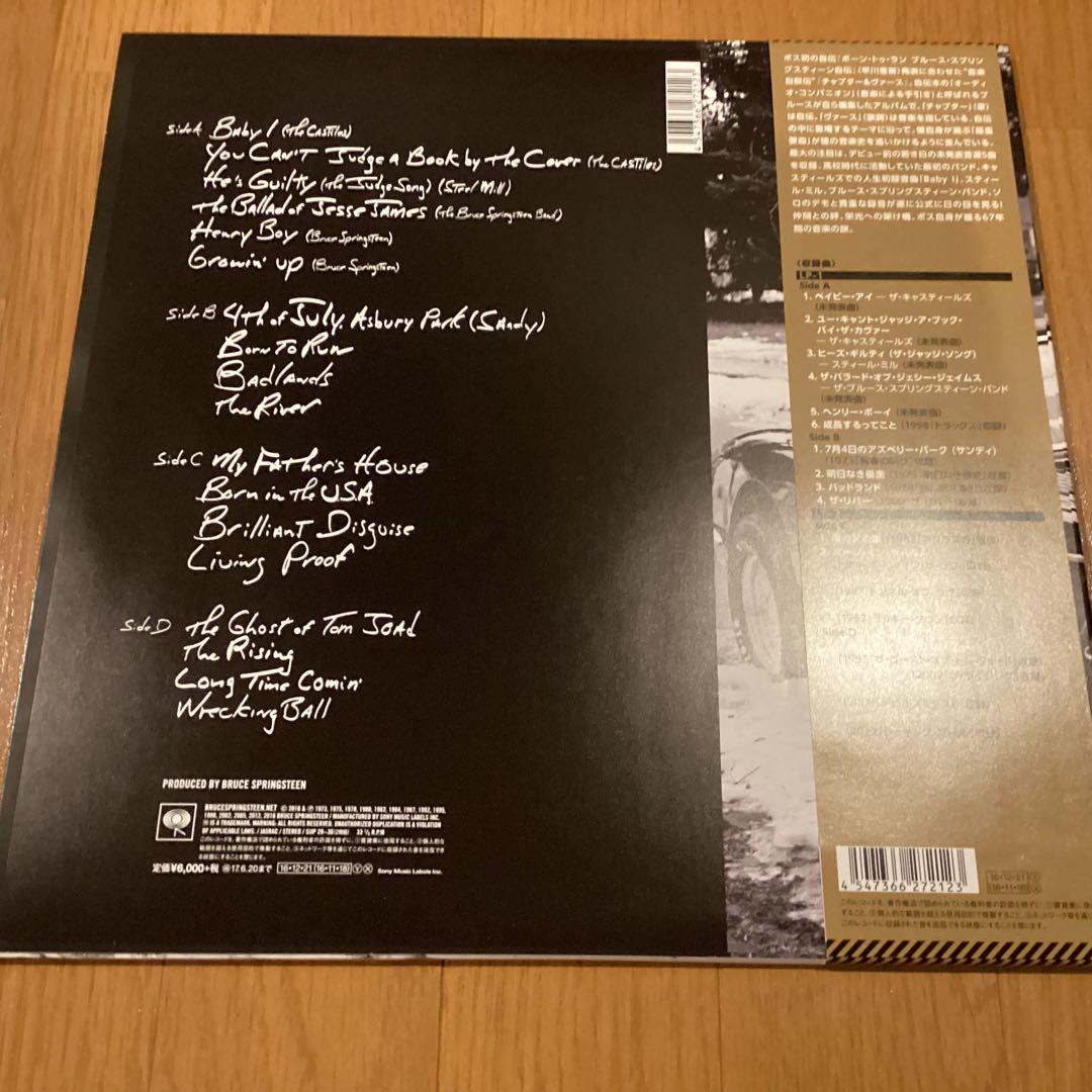 ◆BRUCE SPRINGSTEEN ◆限定1000枚◆琥珀色のカラーレコード◆