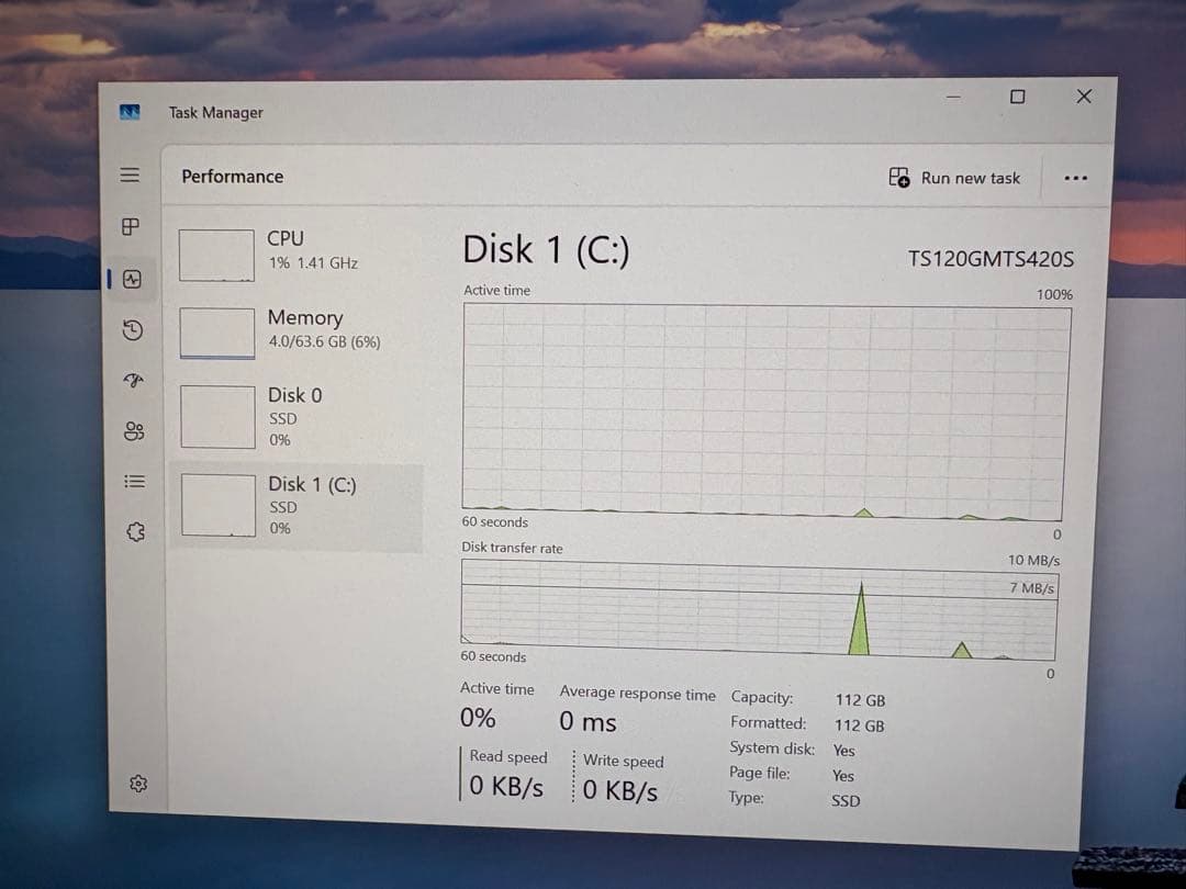 NUC11TNHv5 メモリ64G SSD1TB+120GB vPRO