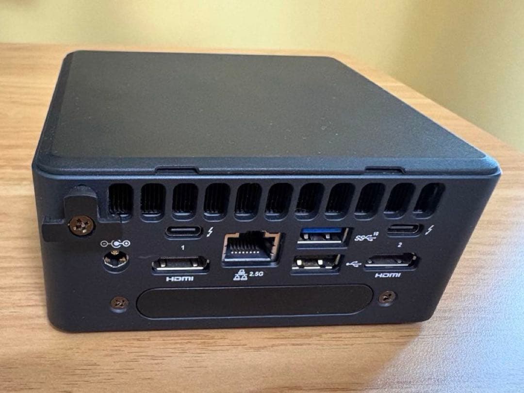 NUC11TNHv5 メモリ64G SSD1TB+120GB vPRO