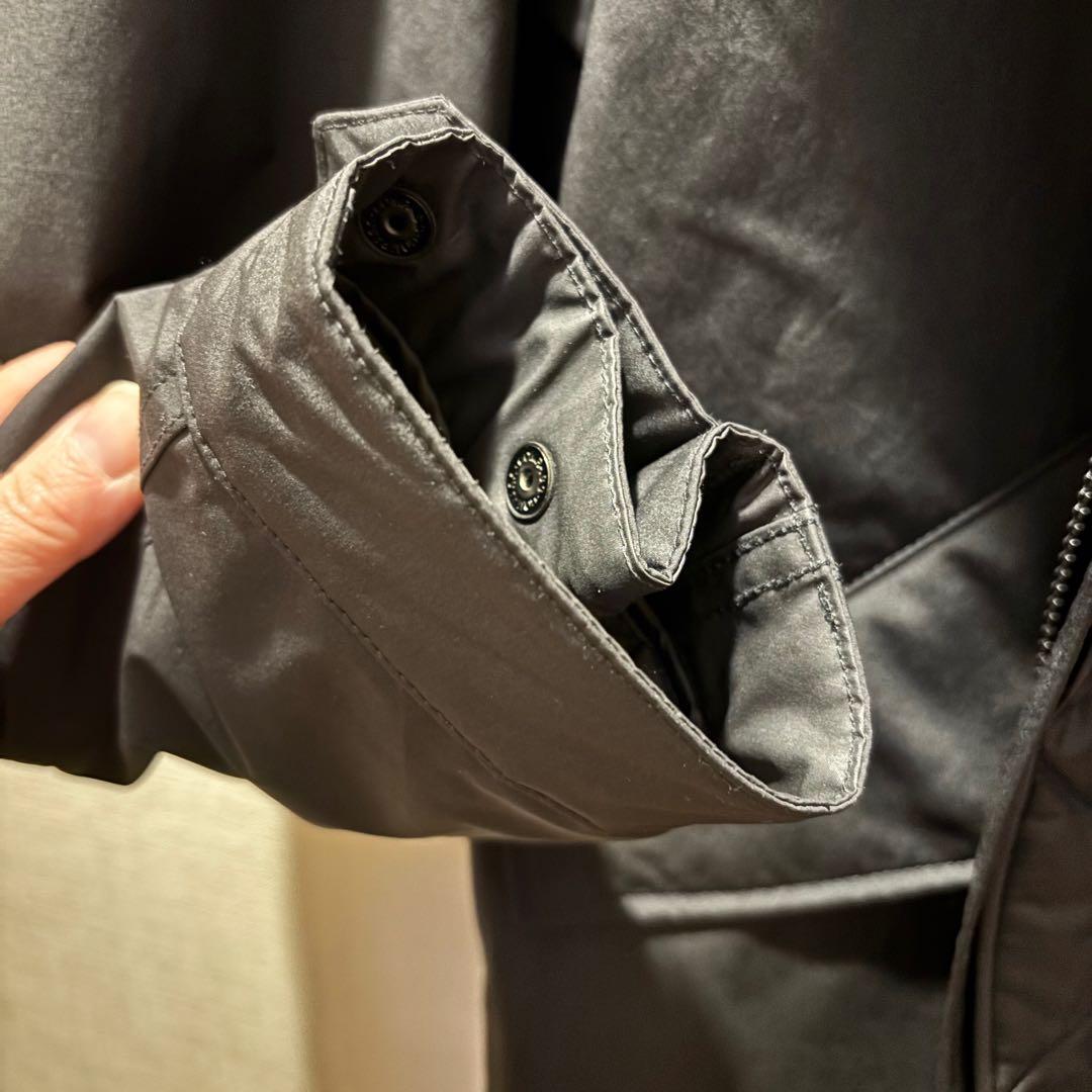 ★ UNIQLO ★ ウィンドブルーフ2WAYコート ブラック 撥水 ライナー