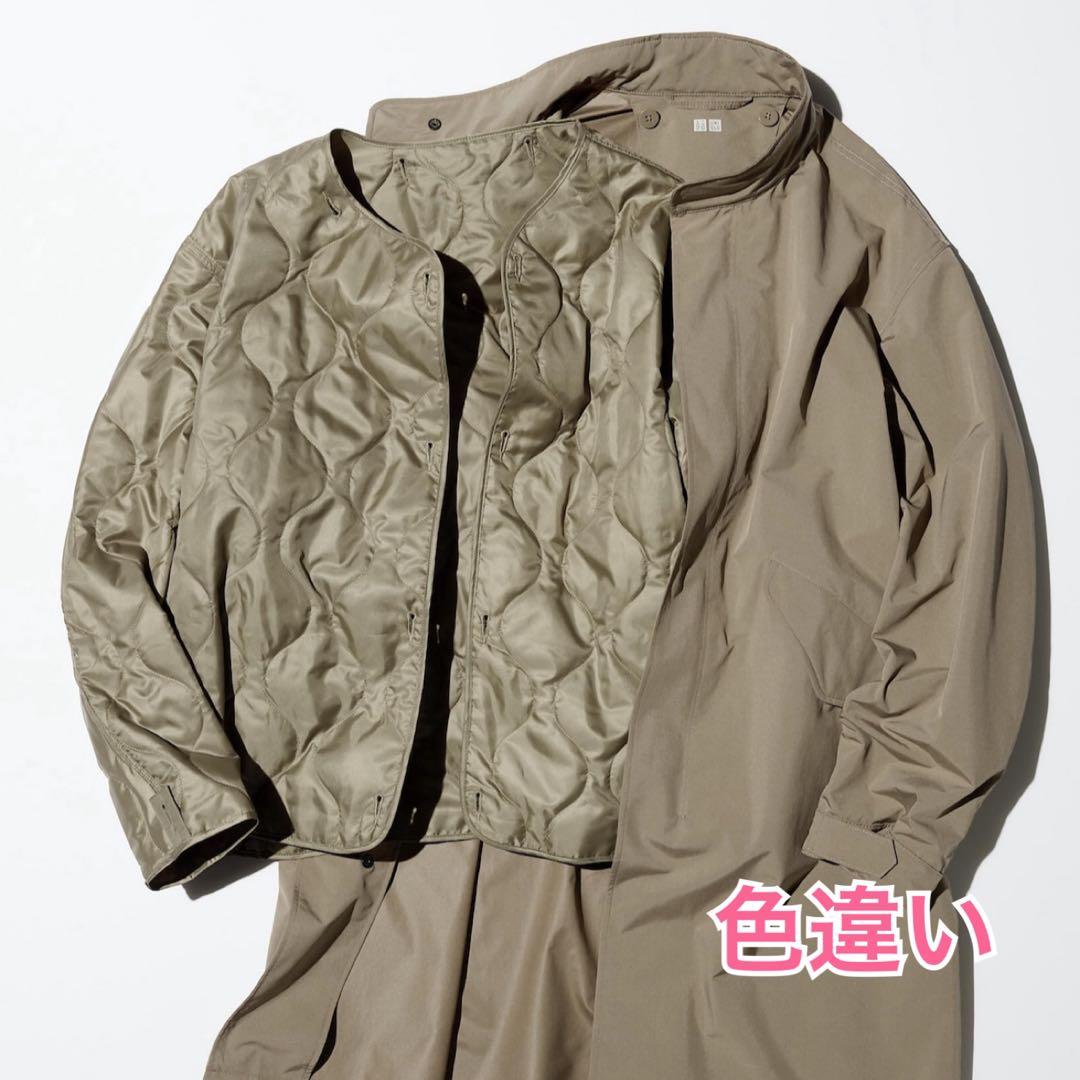 ★ UNIQLO ★ ウィンドブルーフ2WAYコート ブラック 撥水 ライナー
