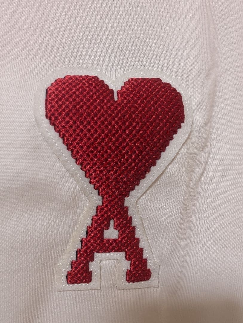 ami Paris ハート刺繍 Tシャツ XXL
