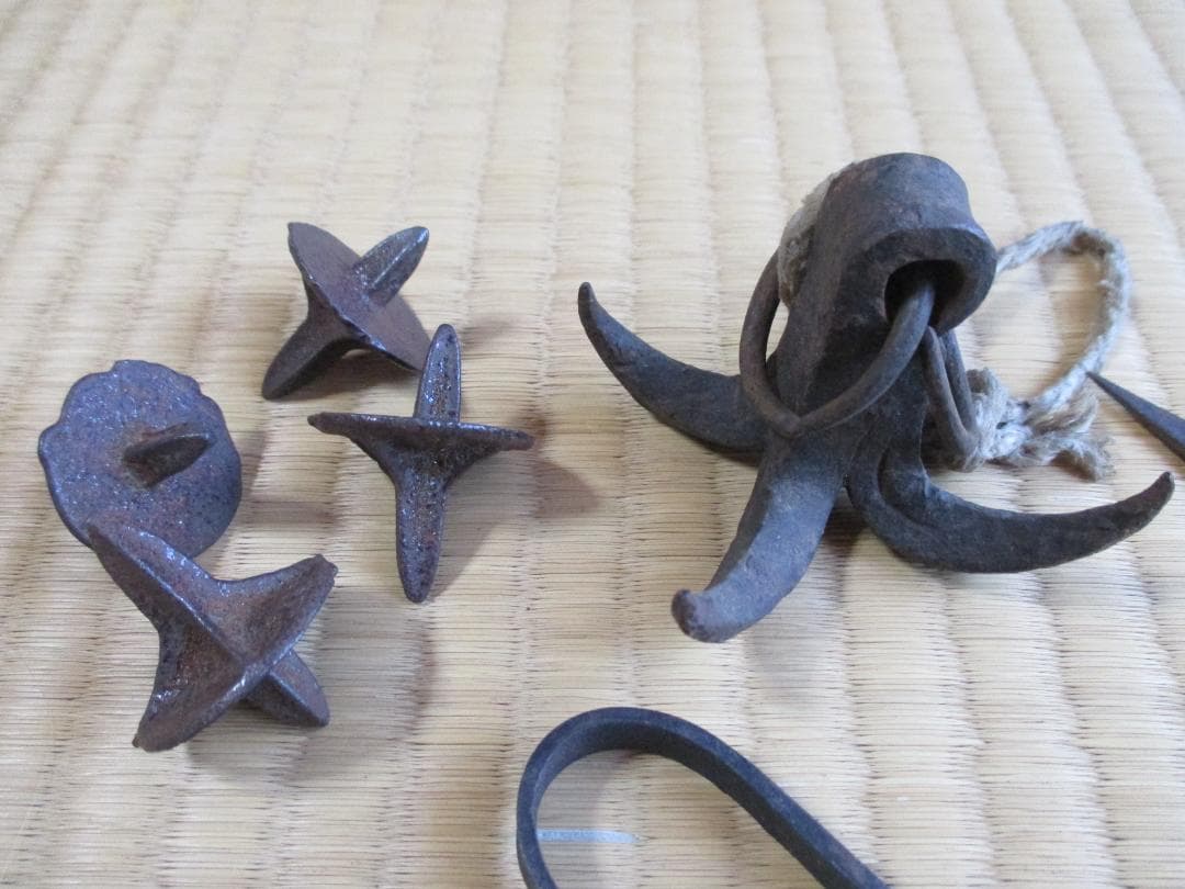 じ*ん様 忍者道具コレクション　鉄製 鍛冶屋作り　208