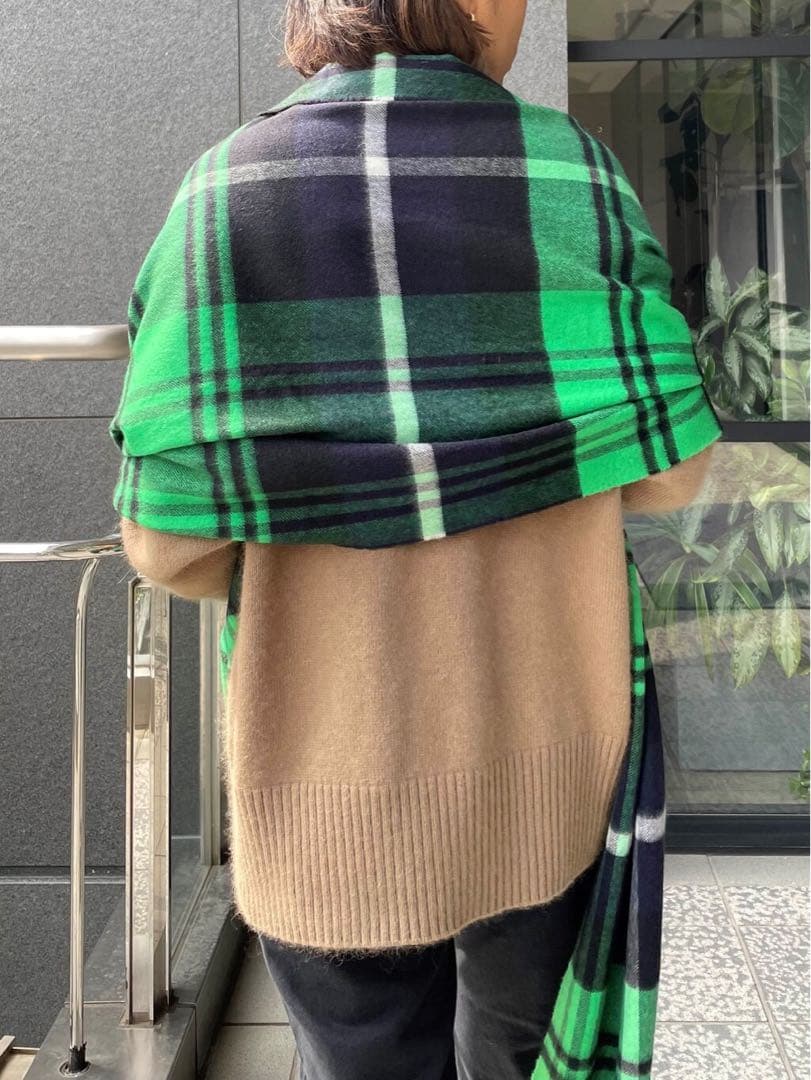 HAUNT別注☆Johnstons ジョンストンズ カシミア大判ストール 新品