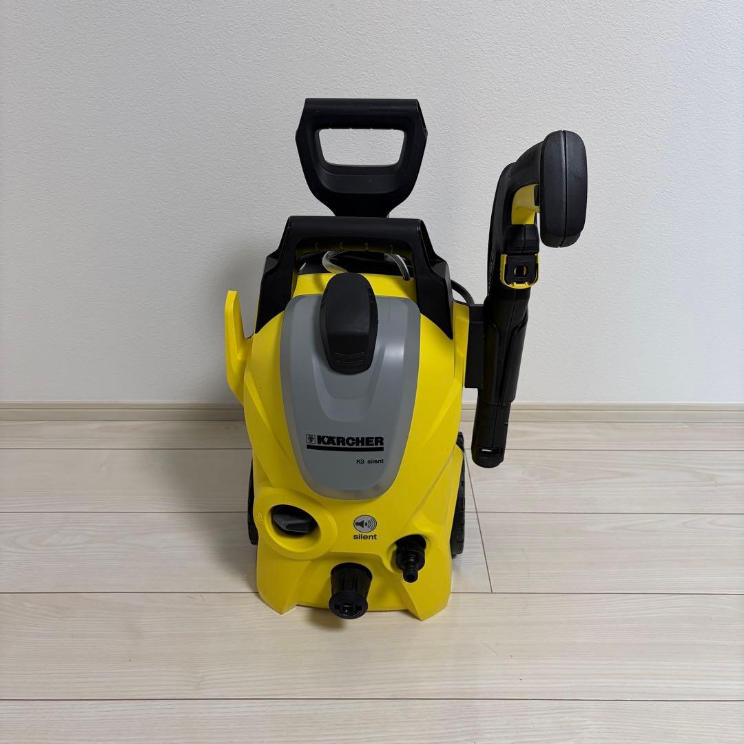 極美品！KARCHER K3 サイレント 高圧洗浄機 本体 50Hz